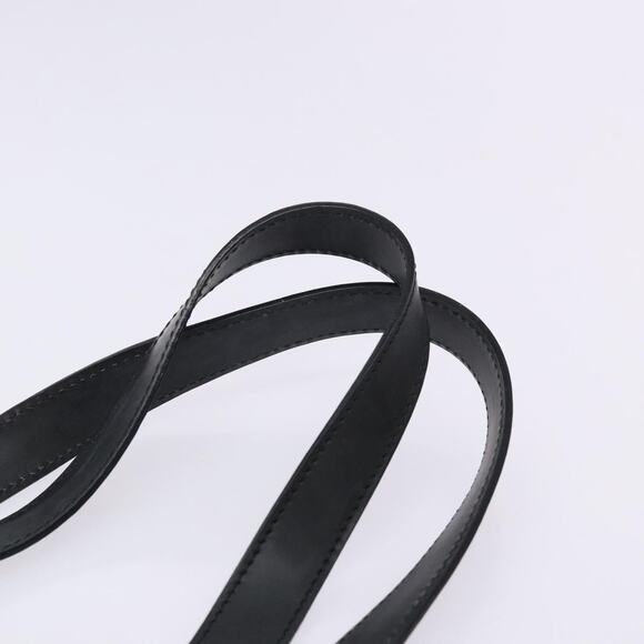 CELINE Macadam Canvas Tote Bag Pvc Leather Black Gold - Picture 8 of 12